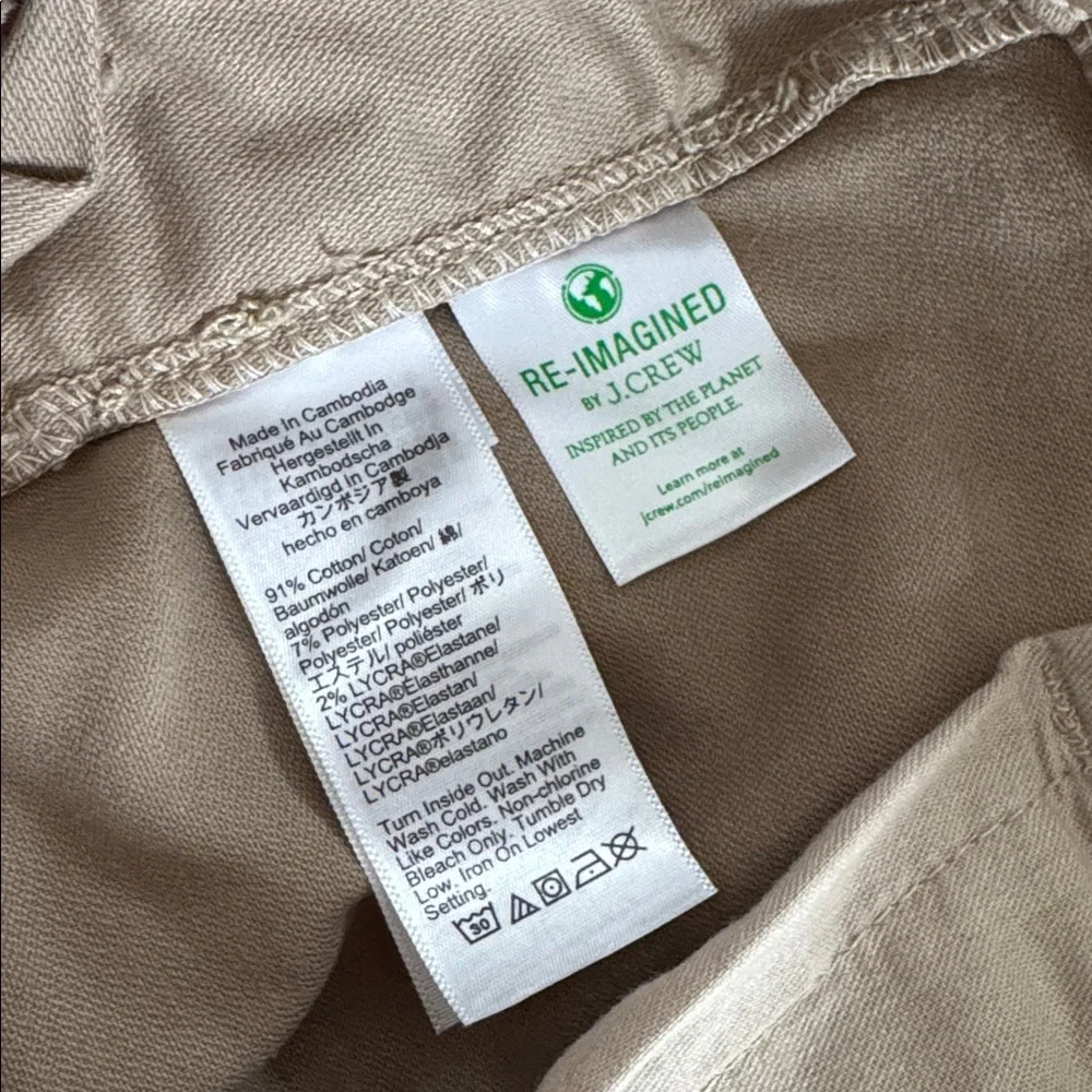 J. Crew Slim Fit Khaki Pants NWOT